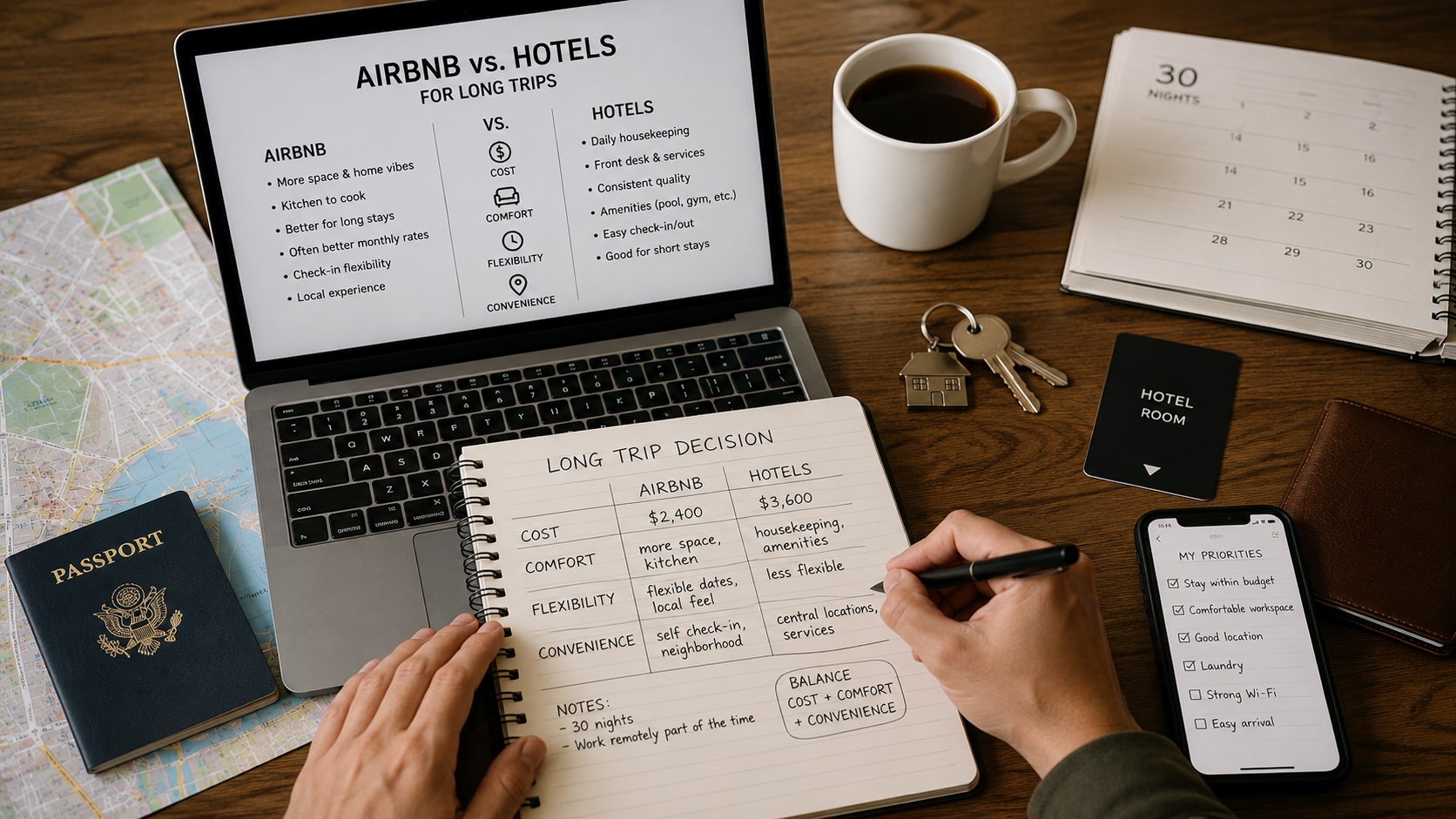Airbnb vs. Hotels Which Is Actually Better for Long Trips 2