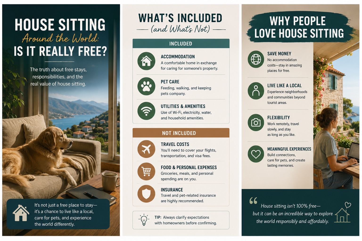 House Sitting Around the World: Is It Really Free?