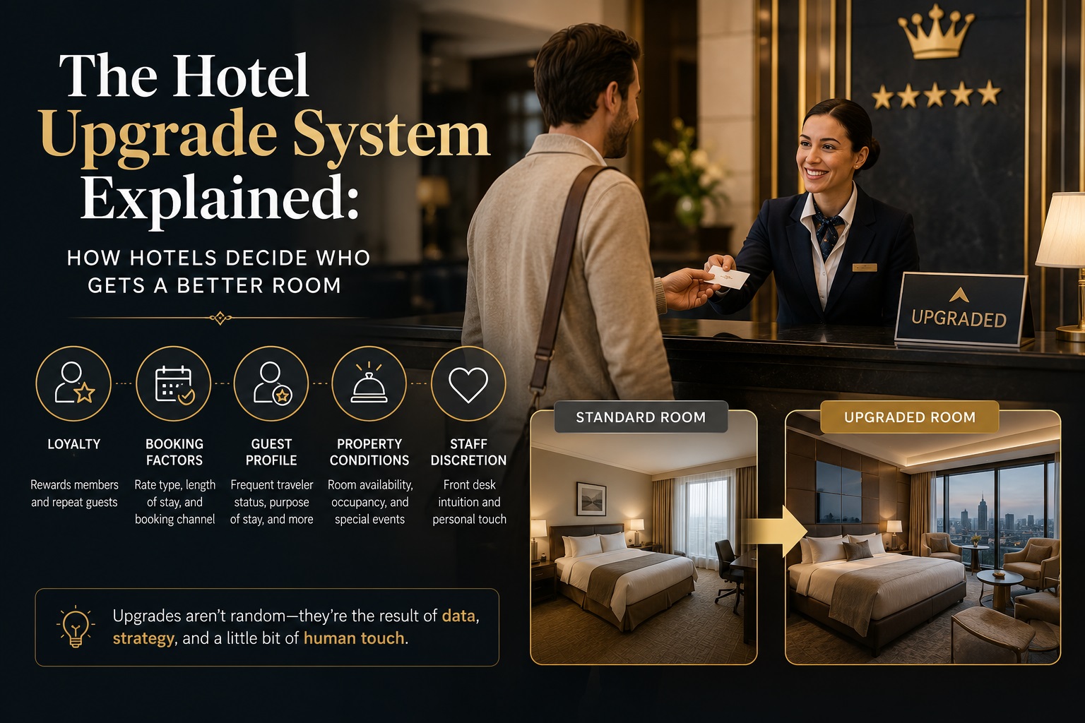 The Hotel Upgrade System Explained: How Hotels Decide Who Gets a Better Room