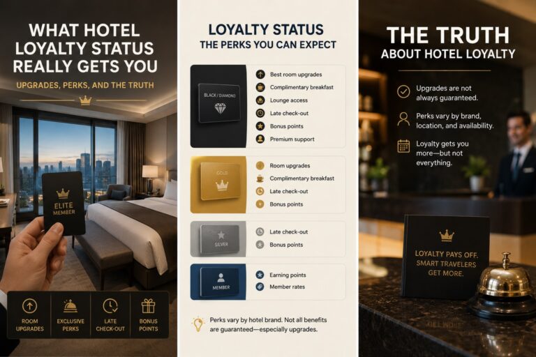 What Hotel Loyalty Status Really Gets You — Upgrades, Perks, and the Truth